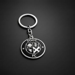 Porte clés argenté